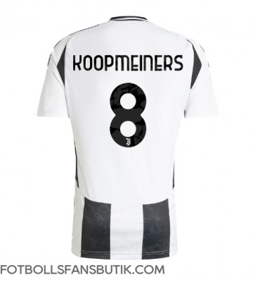 Juventus Teun Koopmeiners #8 Replika Hemmatröja 2024-25 Kortärmad